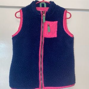 Carter's Peppermint Princess size 8 fleece vest.